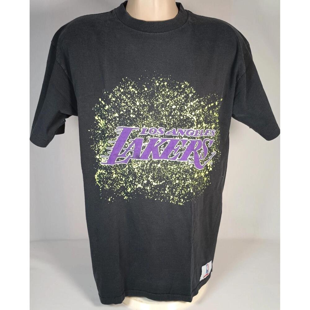 T Shirt Los Angeles Lakers Xl Nutmeg Usa 1980S Preowned Tee Nba Team
